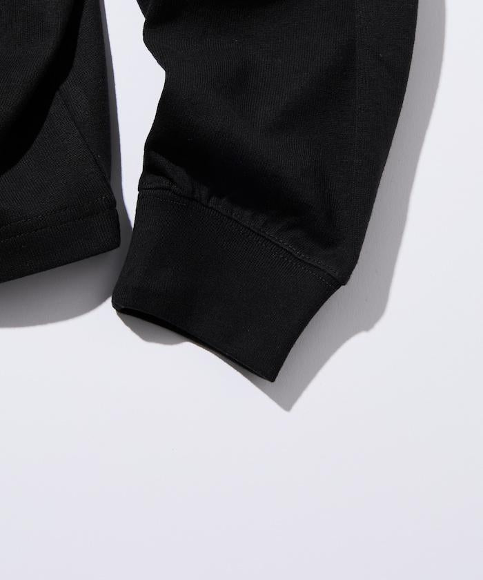 9盎司重磅寬鬆版型亨利領長袖T恤/重磅/長袖T恤