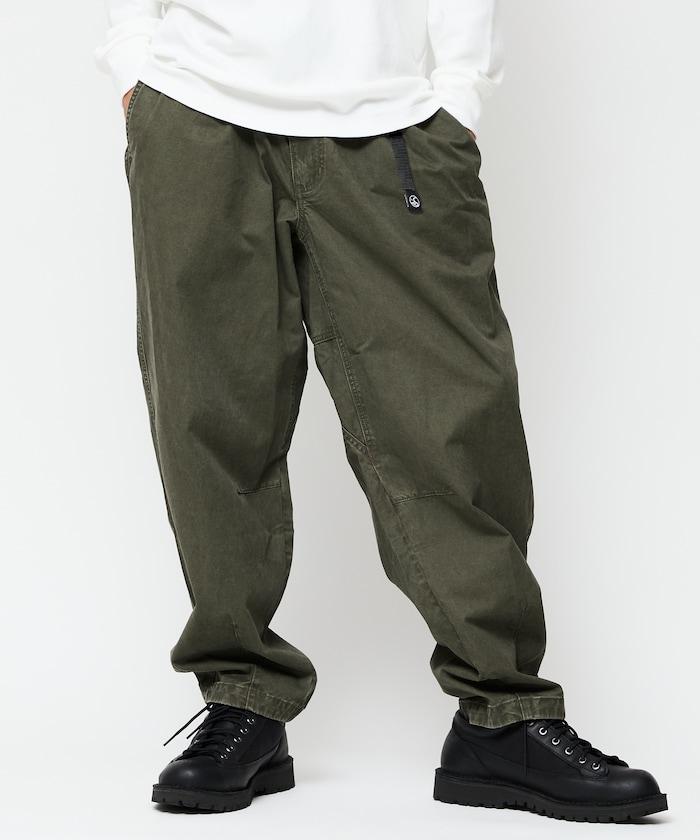 FREAK'S STORE OUTDOORS/フリークスアウトドアーズ 寬鬆版型服裝染色攀巖褲