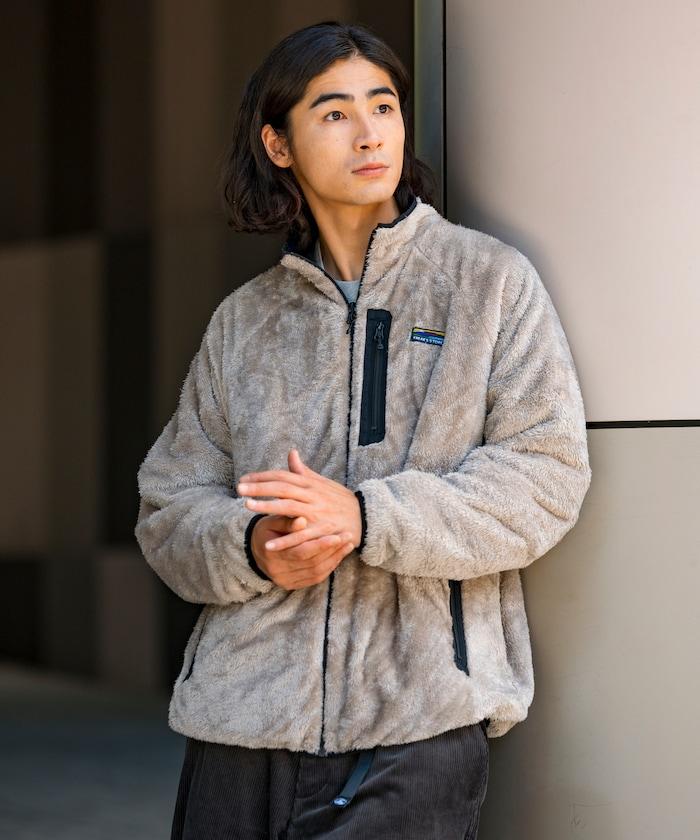 寬鬆版型尼龍羊羔絨可雙面穿夾克