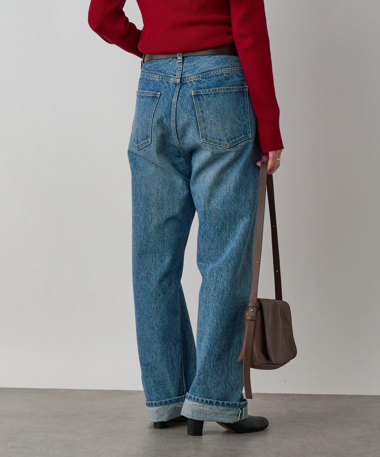 【MONN.:.(モン)】岡山直筒牛仔褲