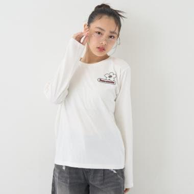 【7days】花卉標誌長袖T恤