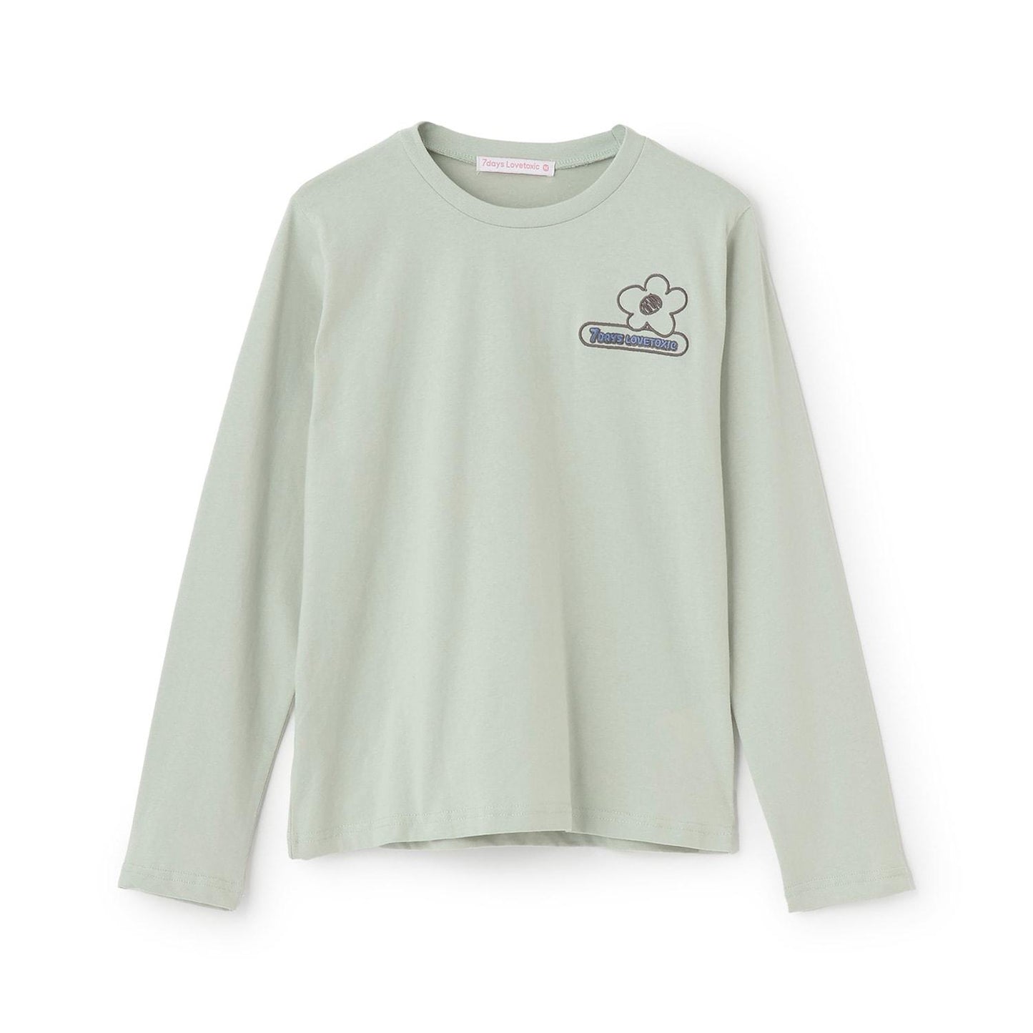 【7days】花卉標誌長袖T恤