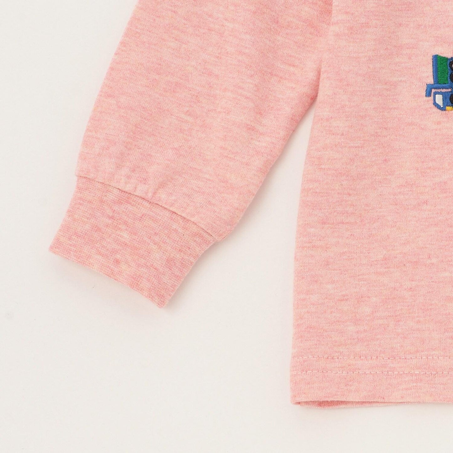 工程車輛與道路長袖T恤