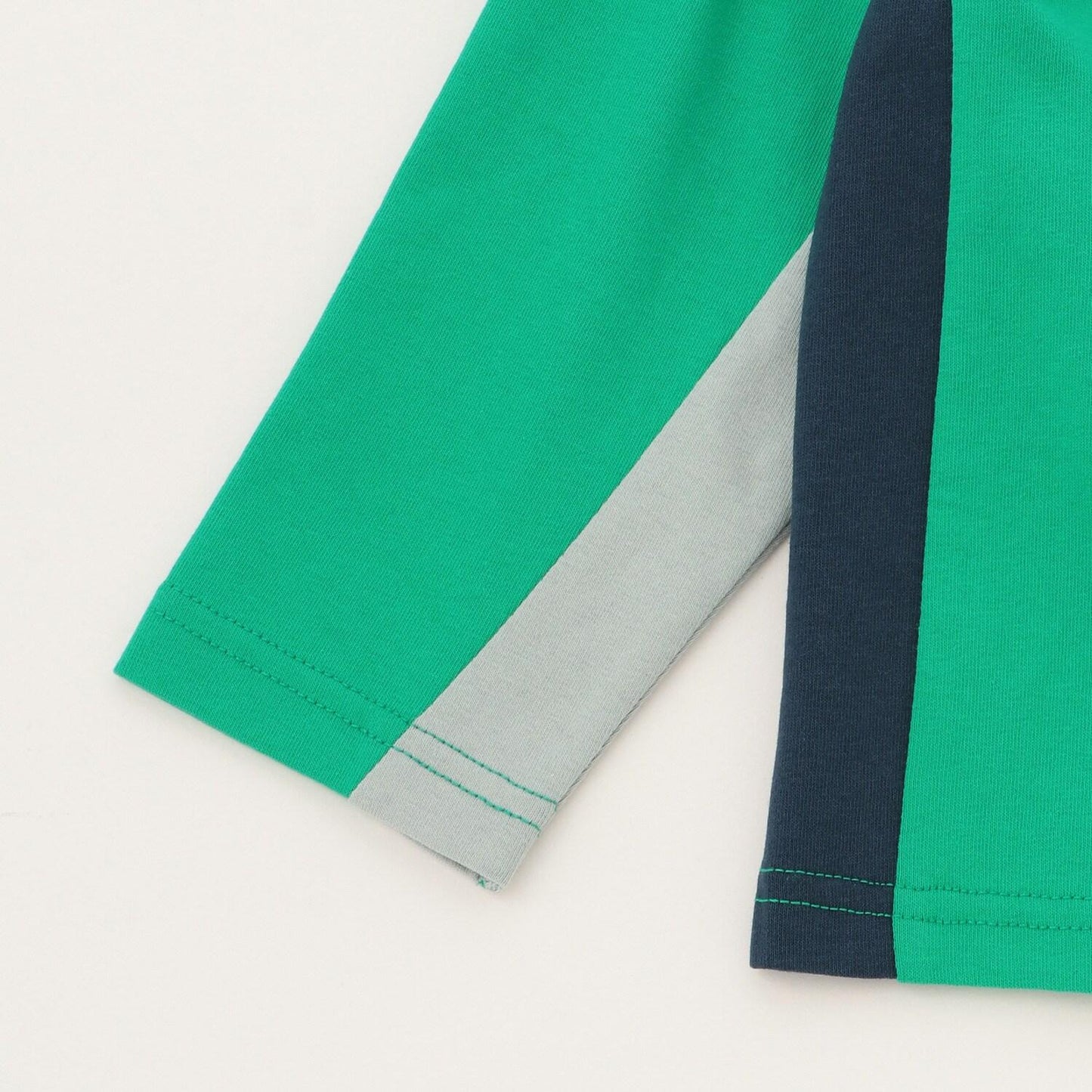 電車貼布繡長袖T恤