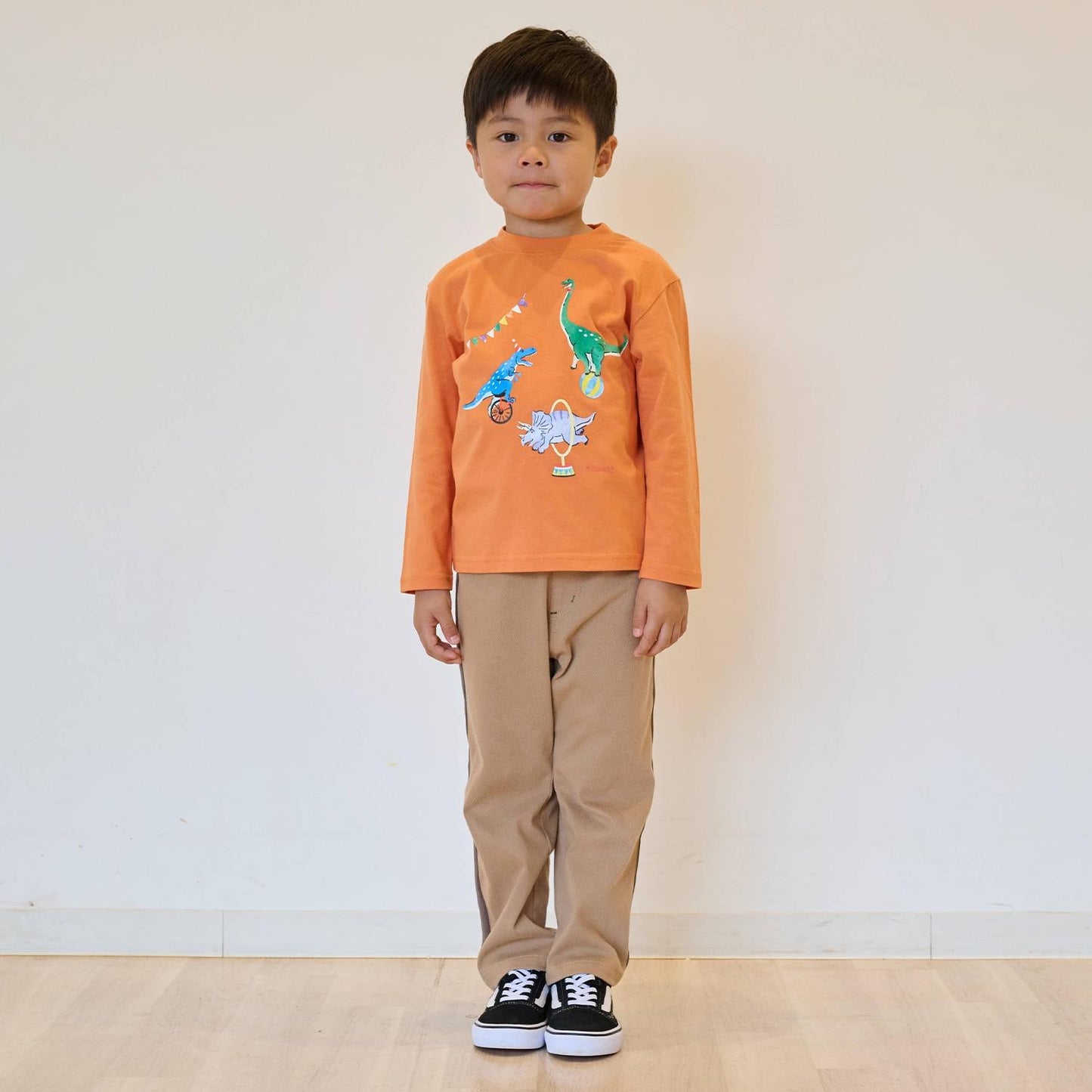 馬戲團恐龍長袖T恤