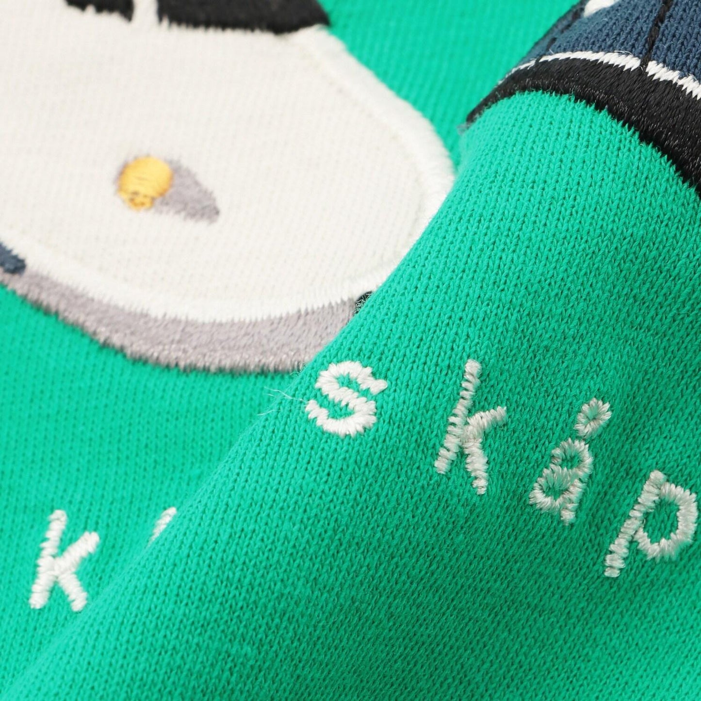 電車貼布繡長袖T恤