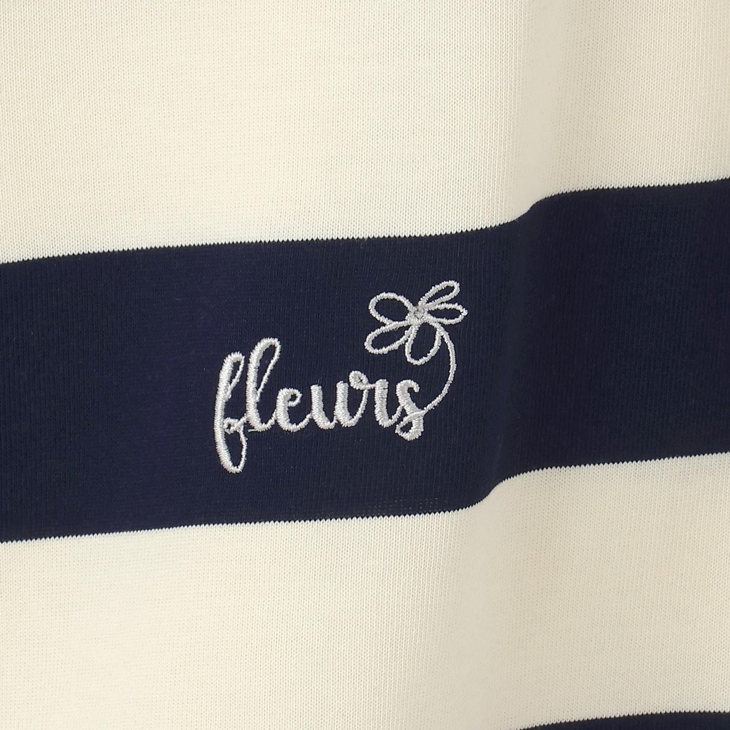 塗鴉刺繡橄欖球衫