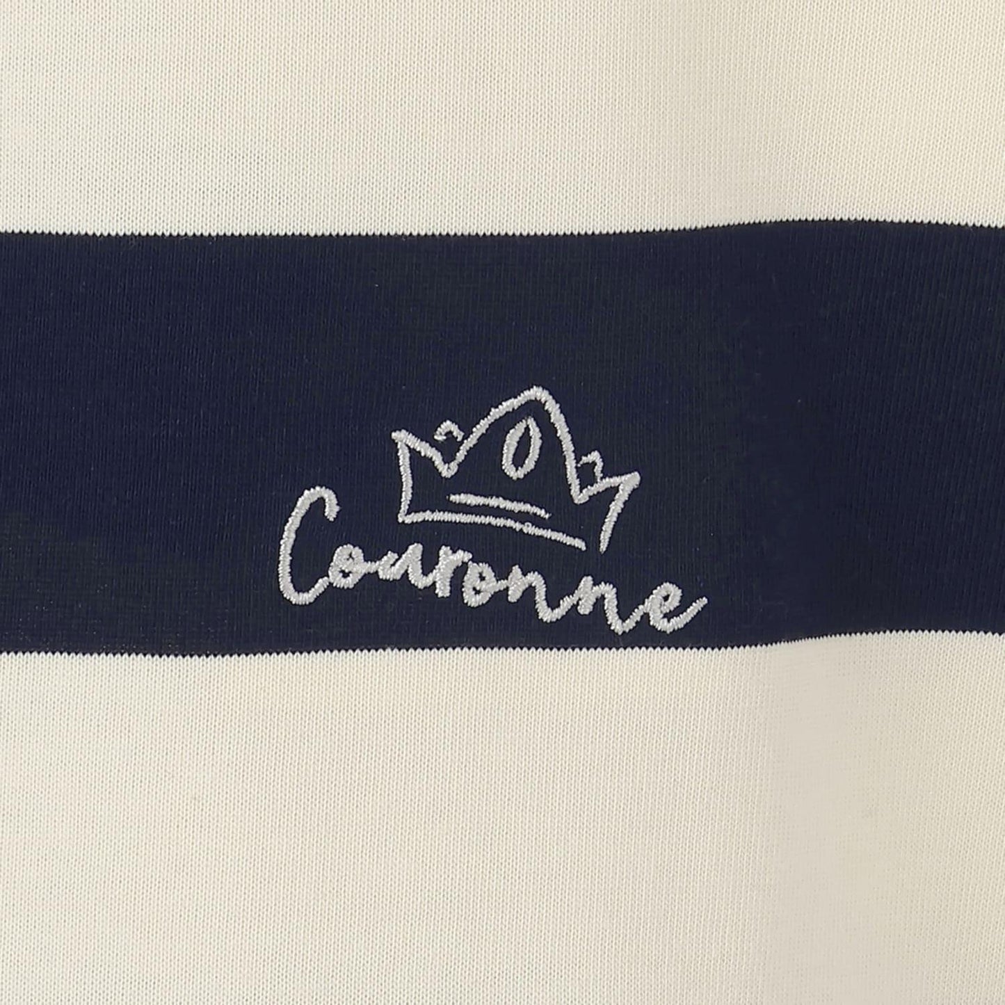 塗鴉刺繡橄欖球衫