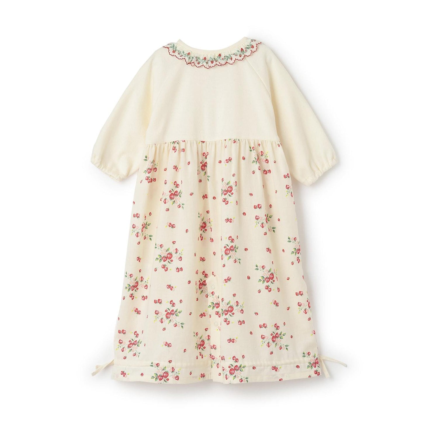 野草莓斜紋布2WAY連衣裙