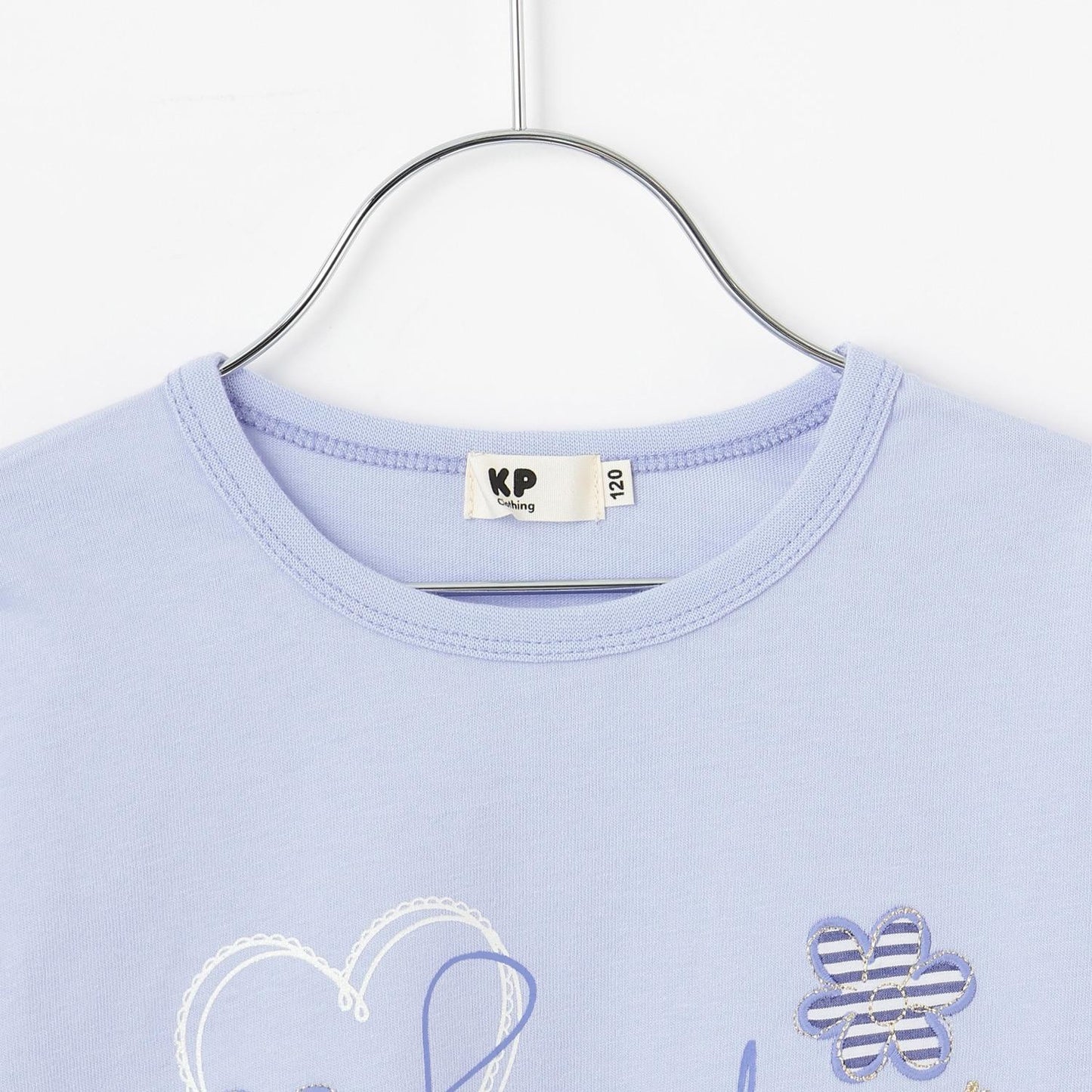 肩部網紗長袖T恤