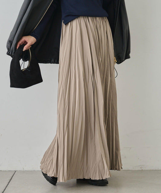 塔夫綢百褶裙
