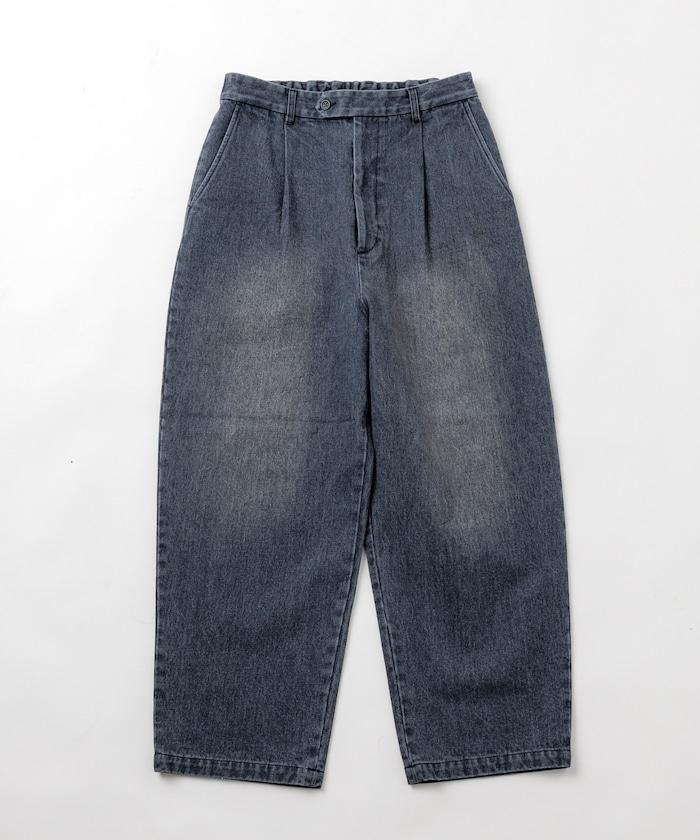 寬鬆錐形牛仔休閒長褲