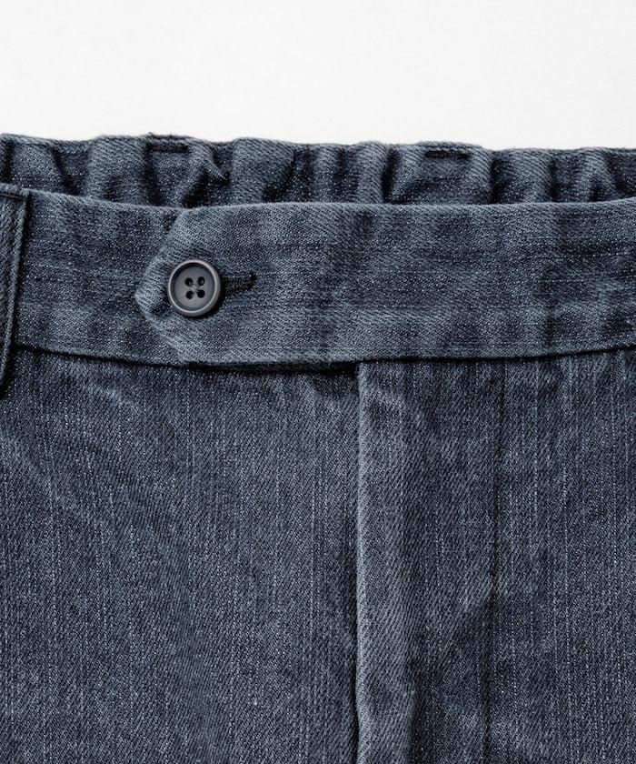 寬鬆錐形牛仔休閒長褲