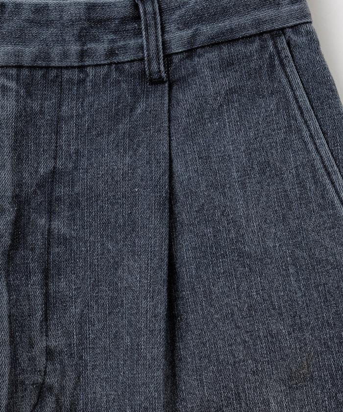 寬鬆錐形牛仔休閒長褲