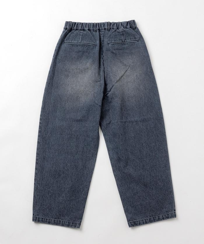 寬鬆錐形牛仔休閒長褲