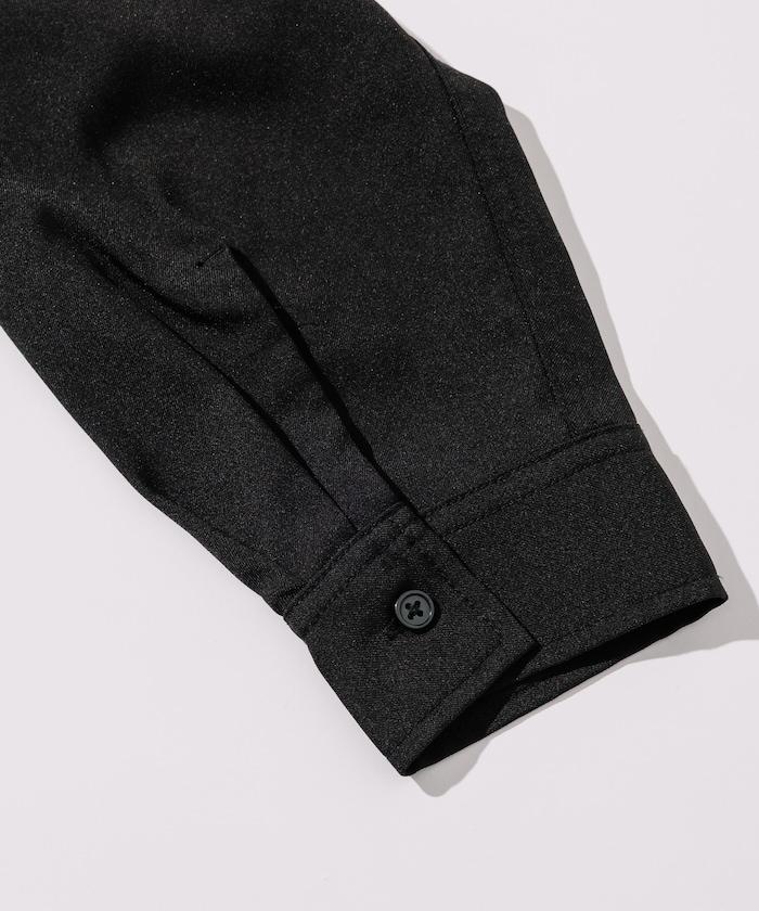 寬鬆版長袖工裝襯衫夾克