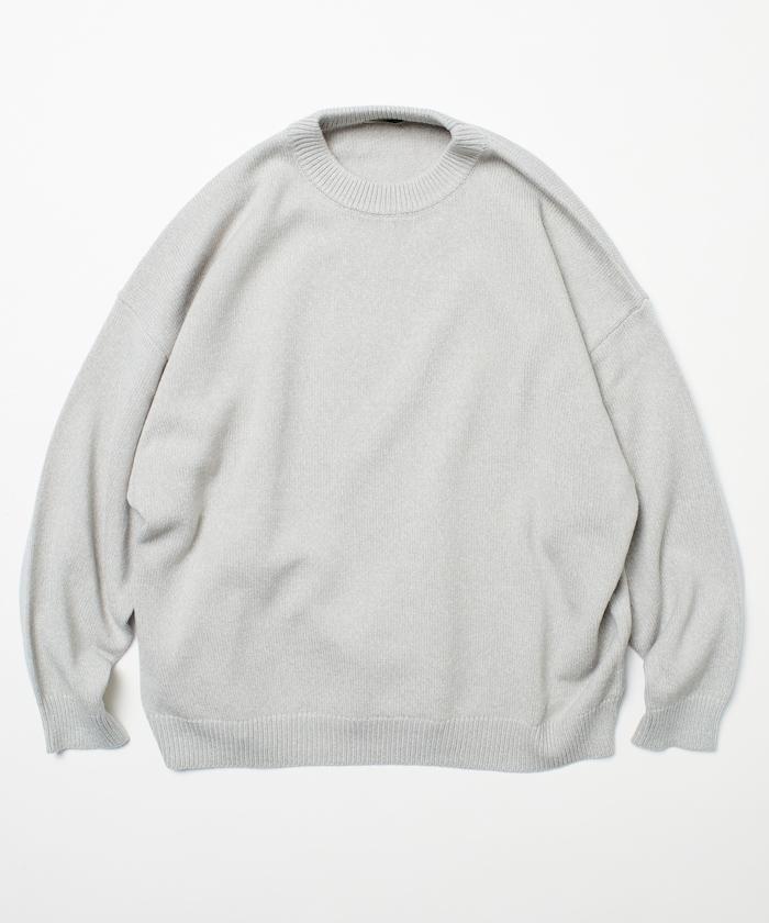 寬鬆版型 易打理 可水洗 圓領針織衫