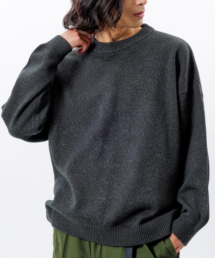 寬鬆版型 易打理 可水洗 圓領針織衫