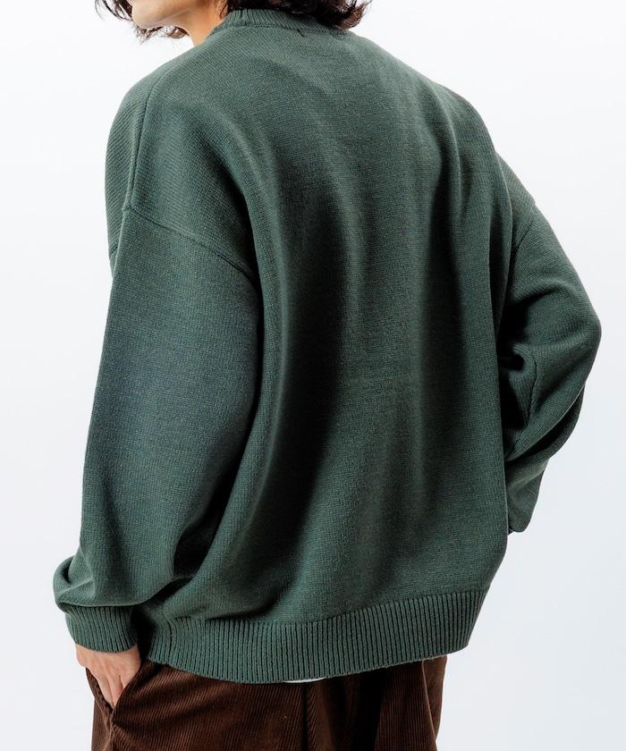 寬鬆版型 易打理 可水洗 圓領針織衫