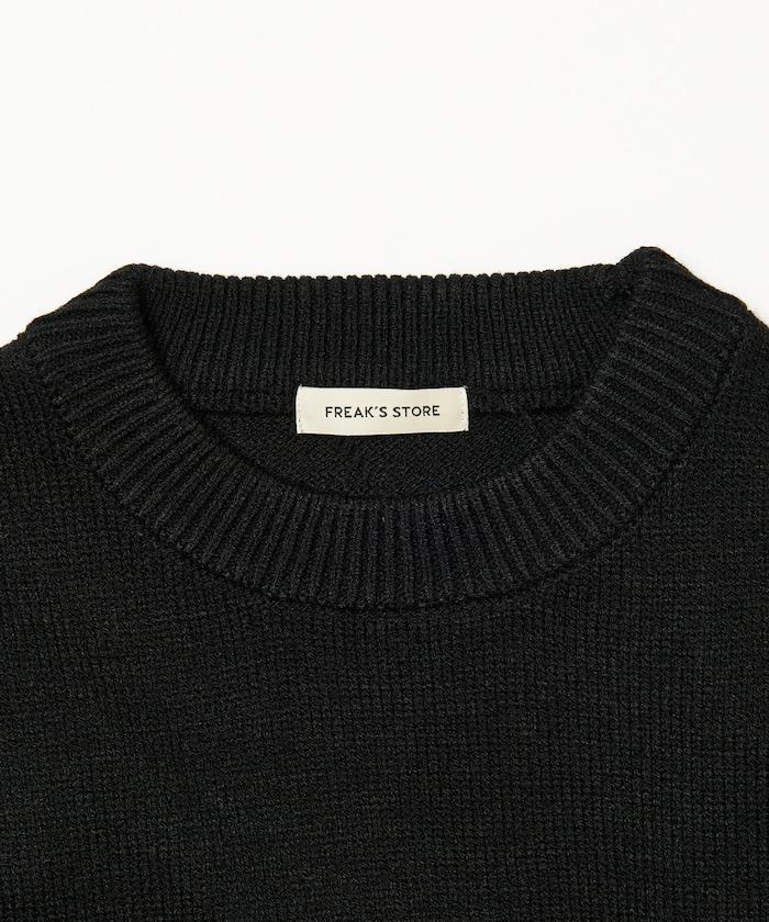 寬鬆版型 易打理 可水洗 圓領針織衫