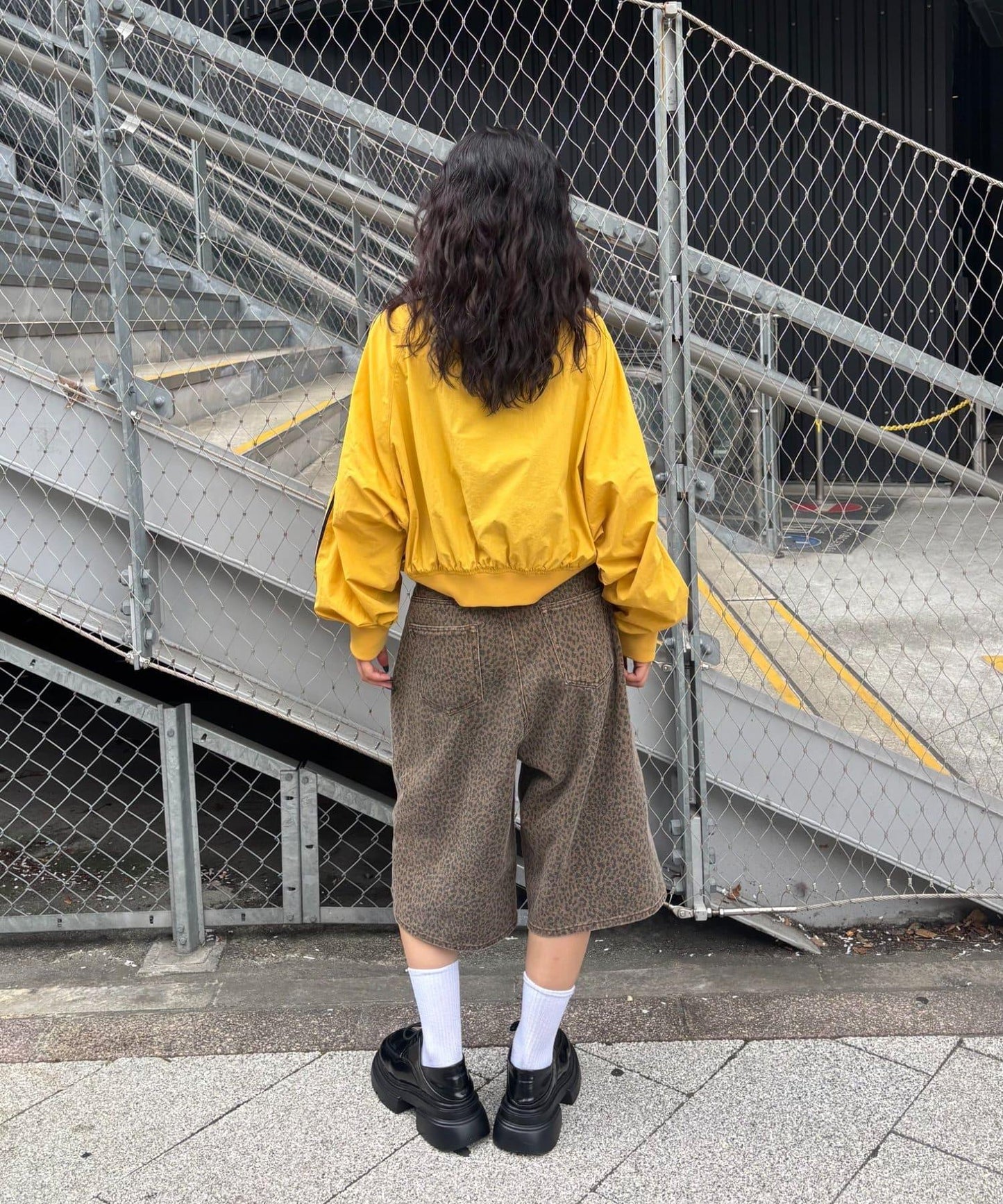 S標誌尼龍運動夾克
