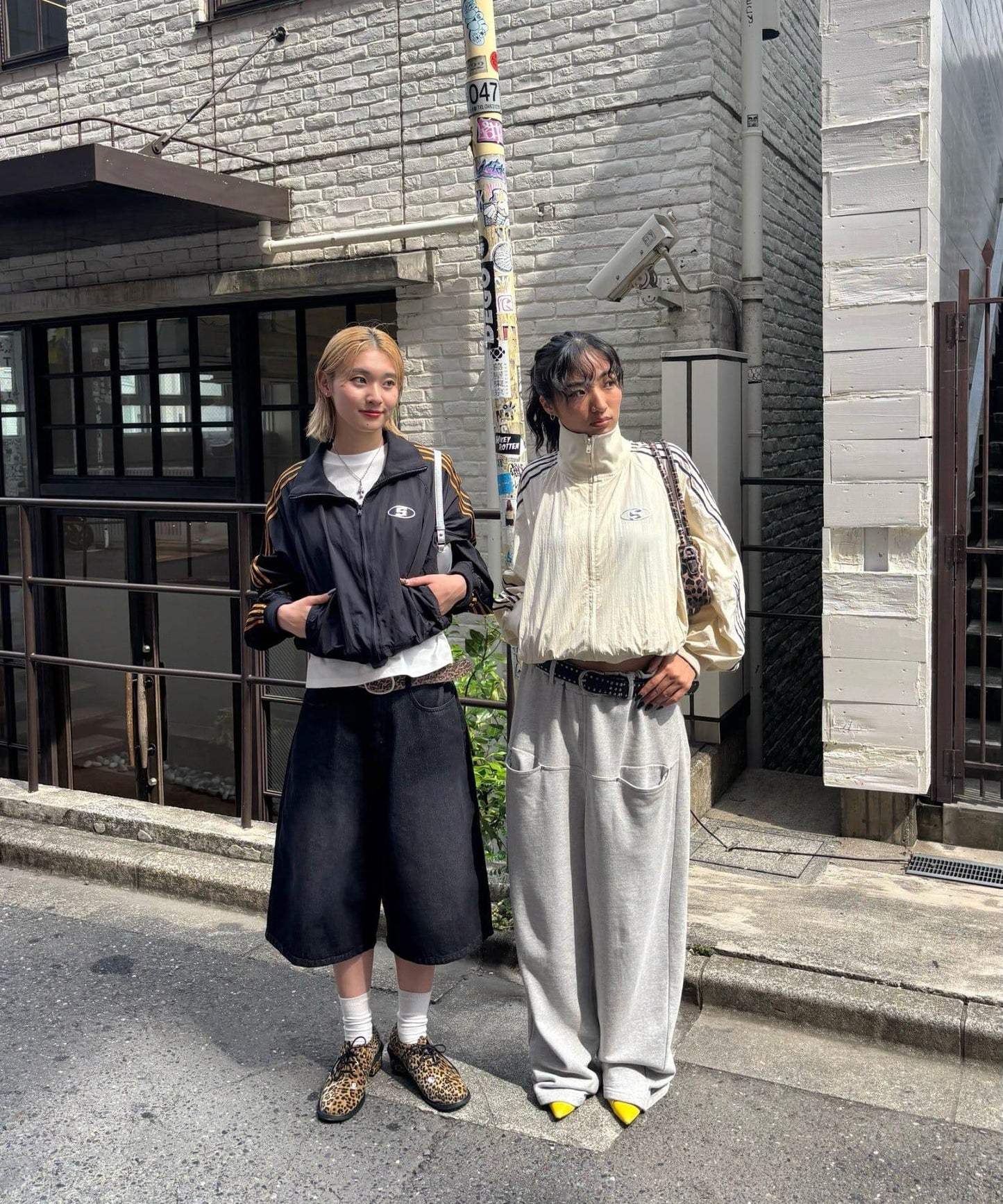 S標誌尼龍運動夾克