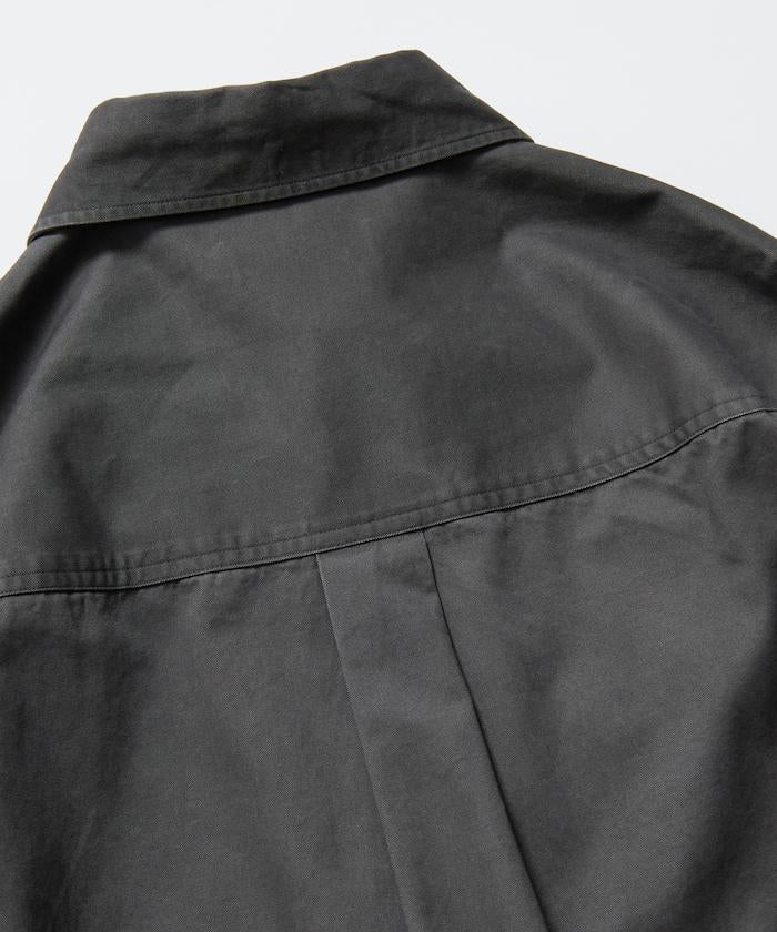 寬鬆版型水洗常規領襯衫