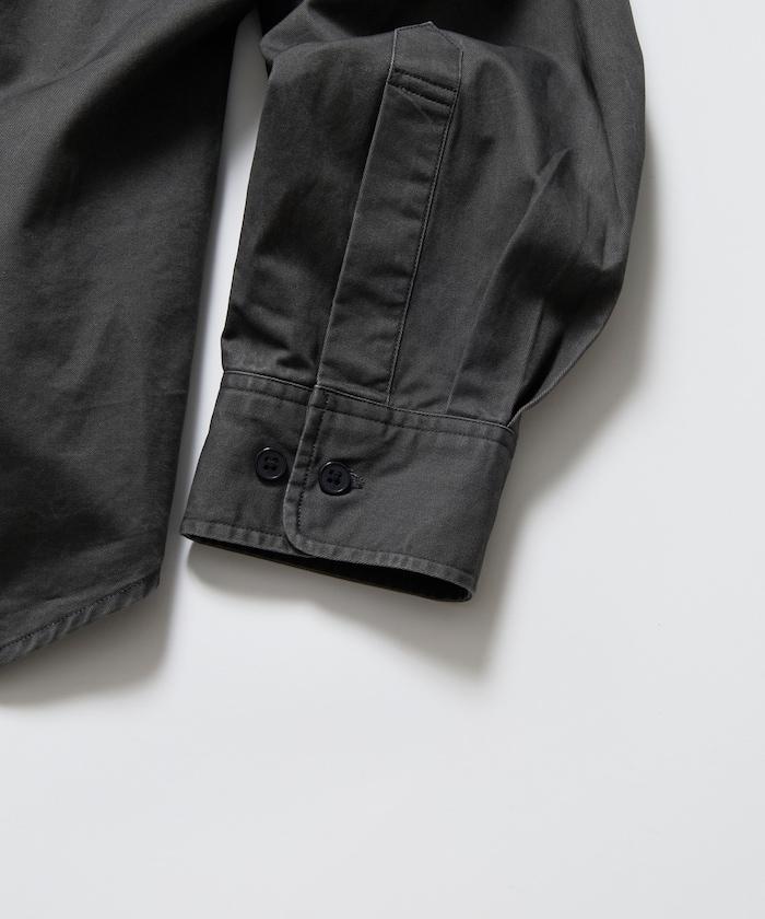 寬鬆版型水洗常規領襯衫