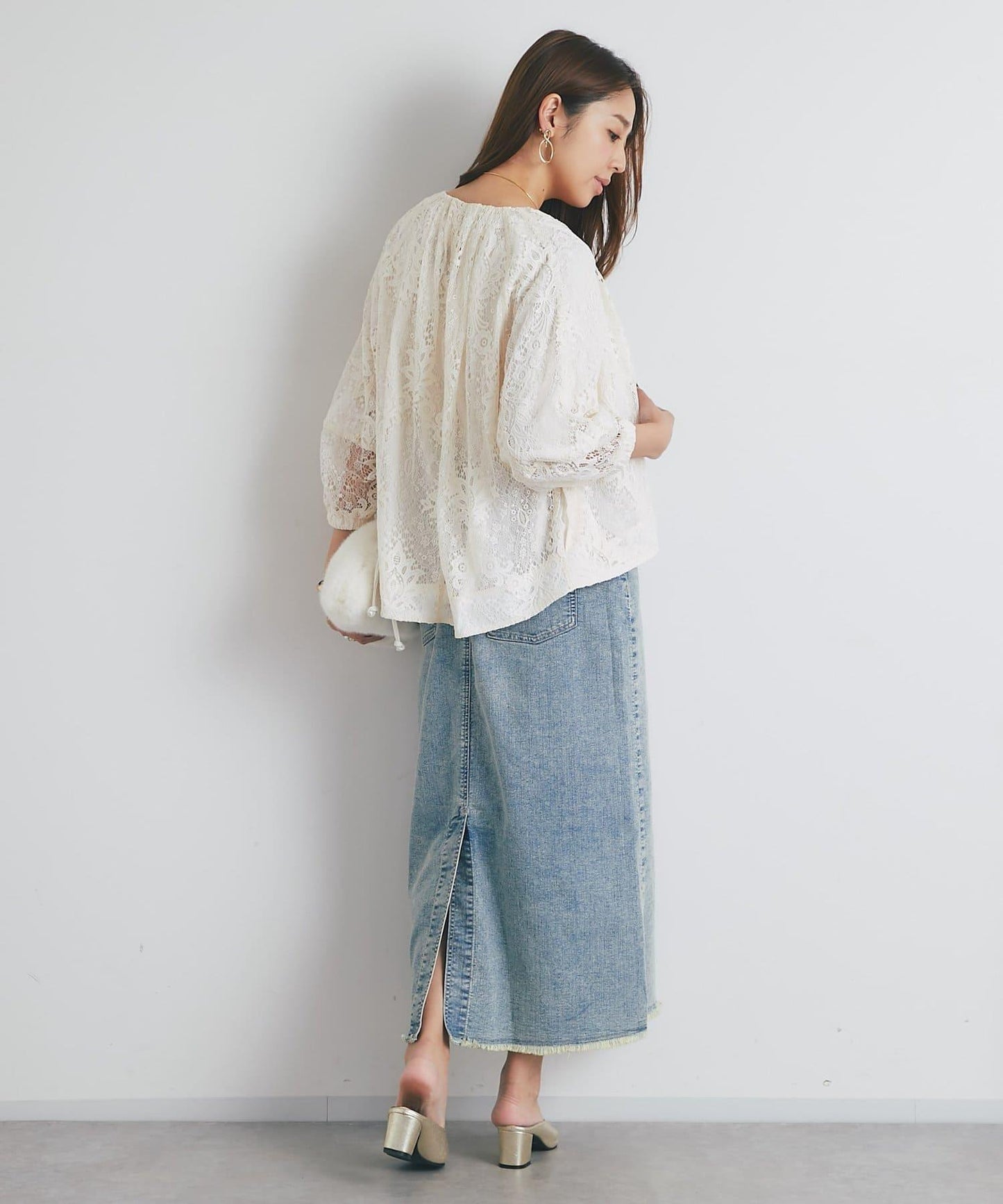 大人感蕾絲夾克