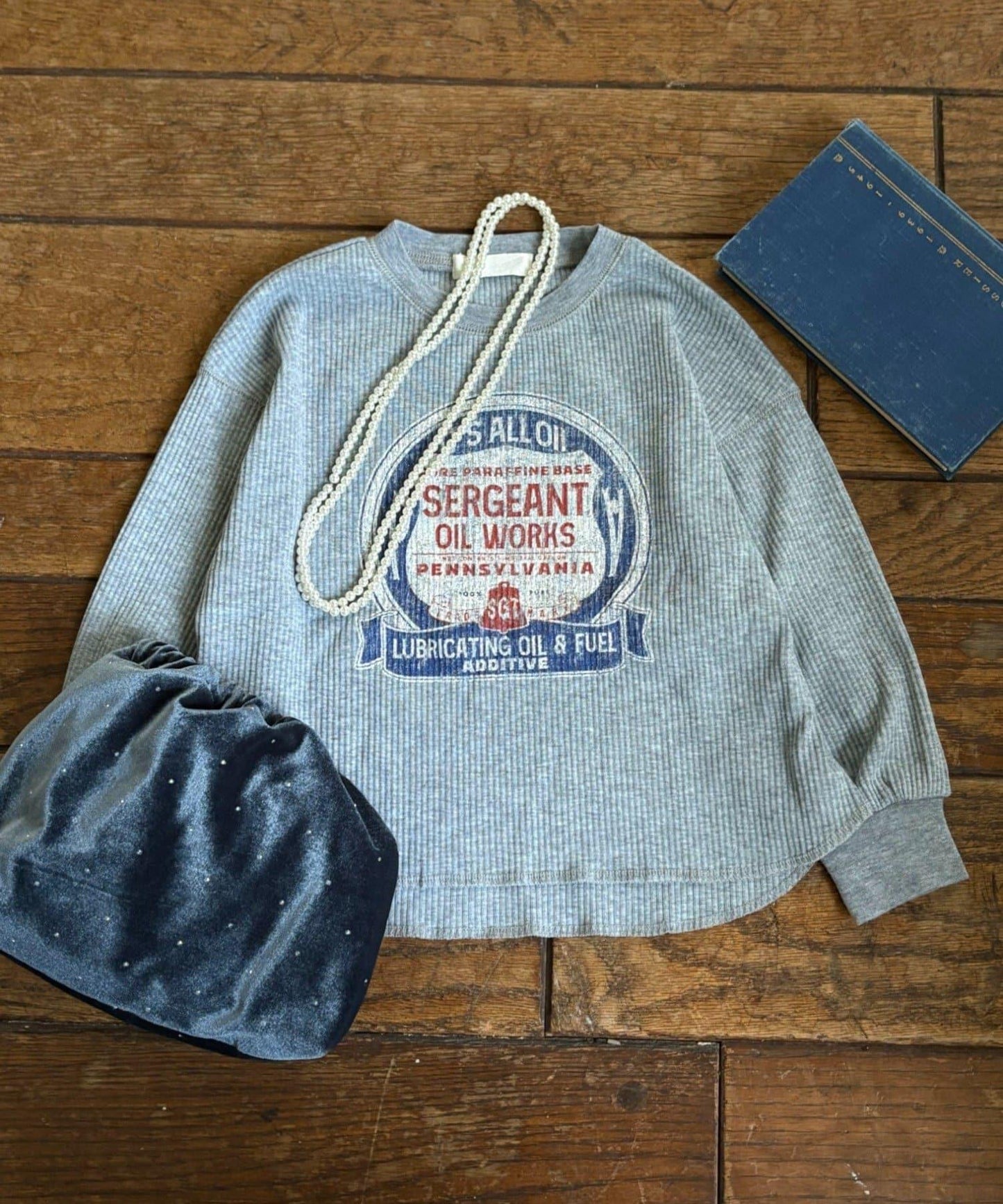 【KIDS】【平價】印花羅紋長袖T恤