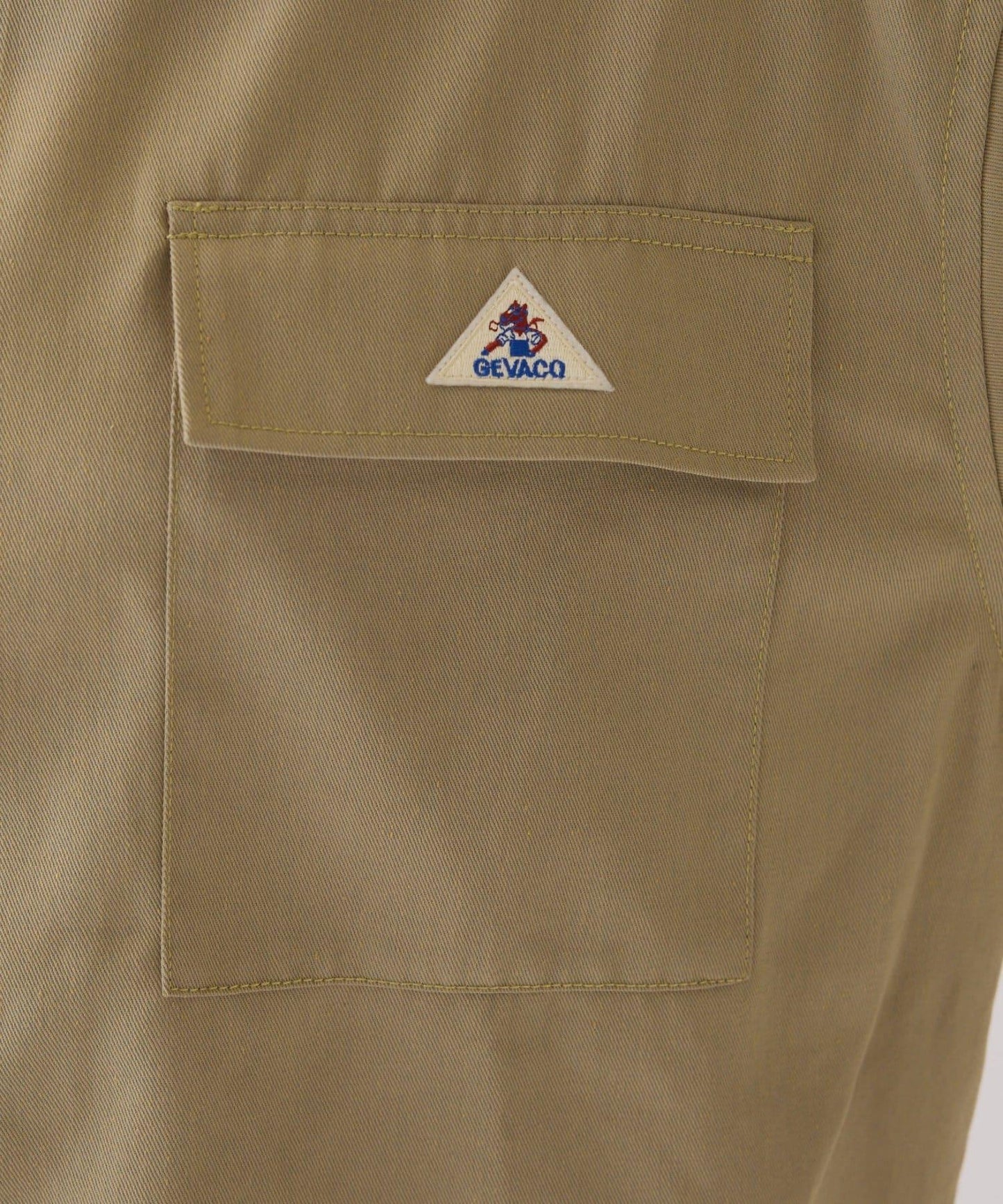 【GEVACO】寬鬆版型半袖工裝襯衫