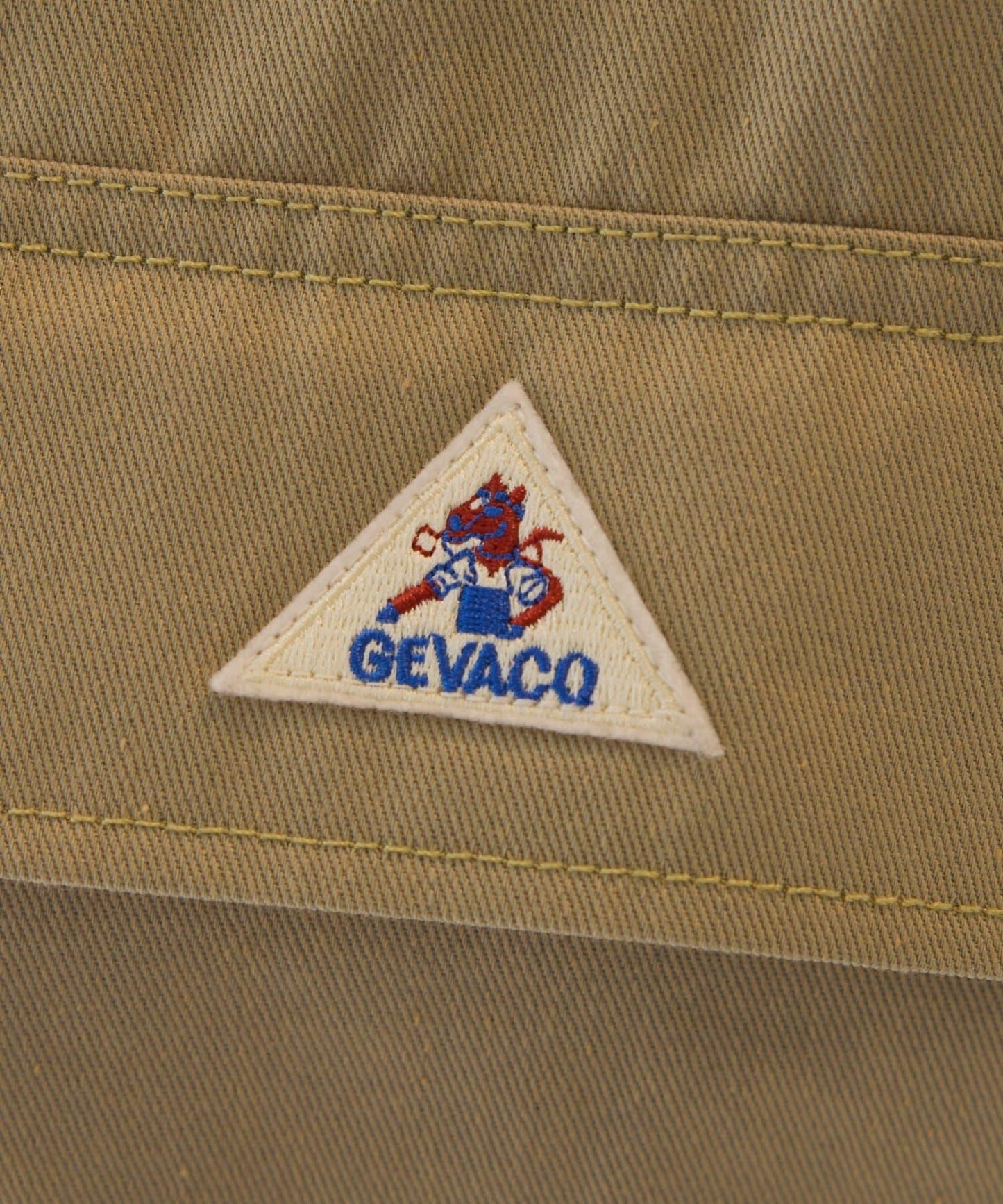 【GEVACO】寬鬆版型半袖工裝襯衫