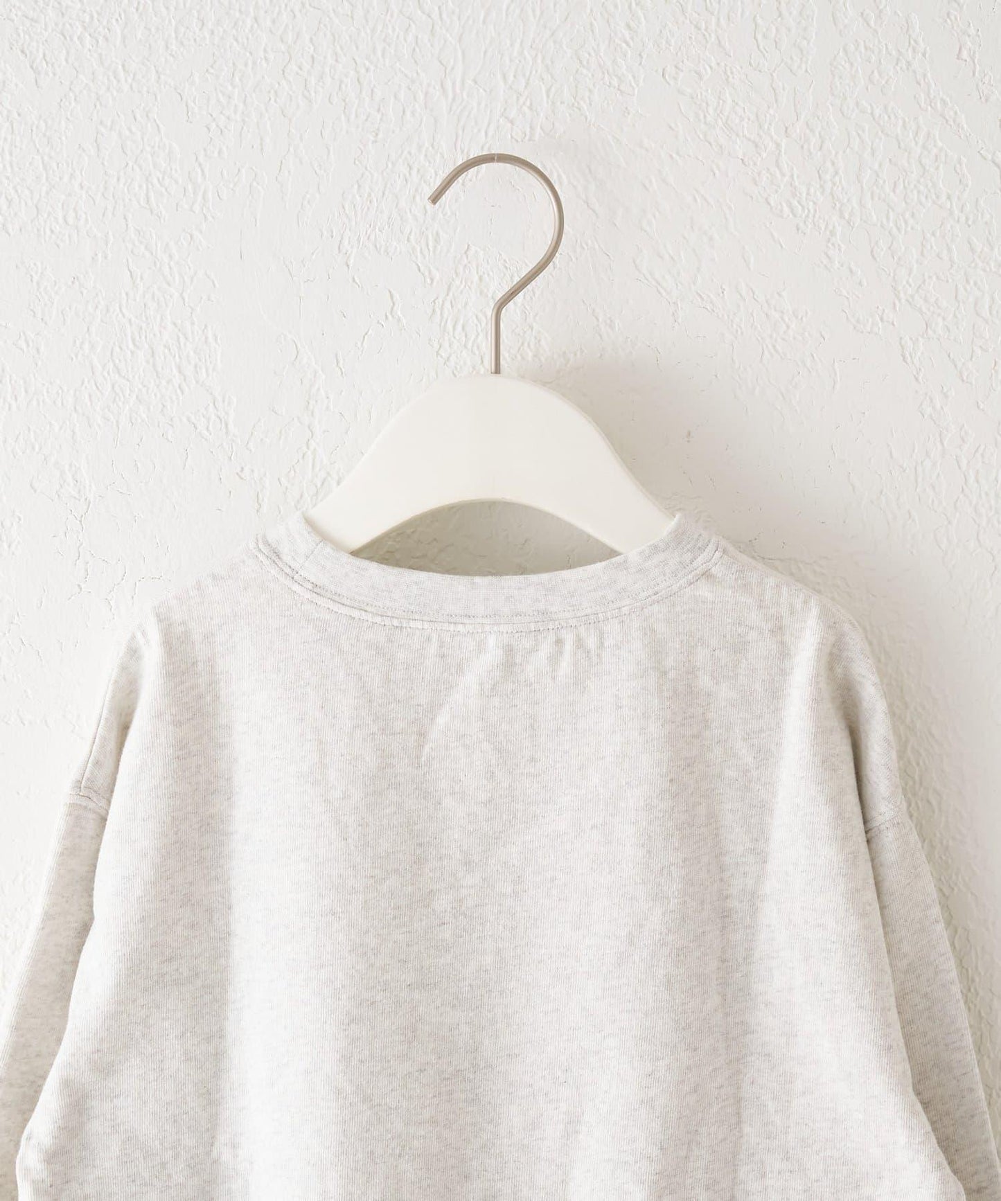 【KIDS】水洗工藝愛心圖案長袖T恤