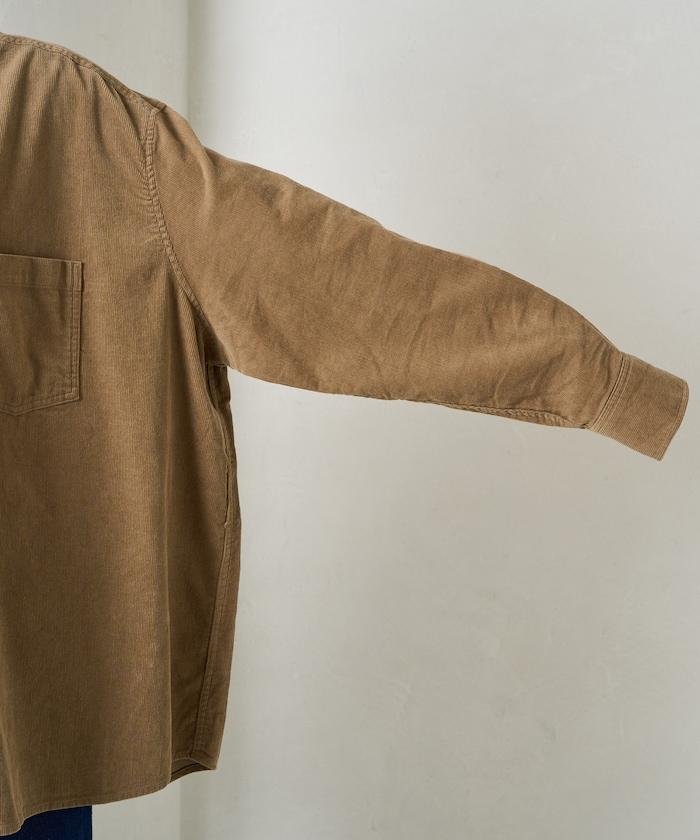 燈芯絨寬鬆襯衫