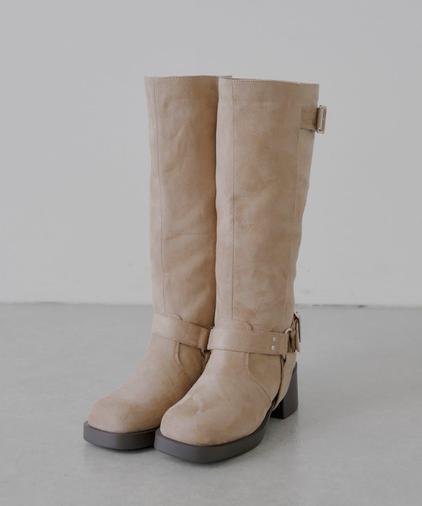 【Chico】2way長款工裝靴