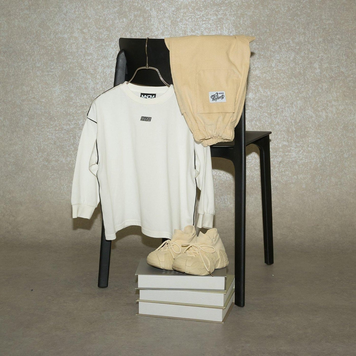 【MNCM】【舒適天竺】滾邊寬鬆T恤