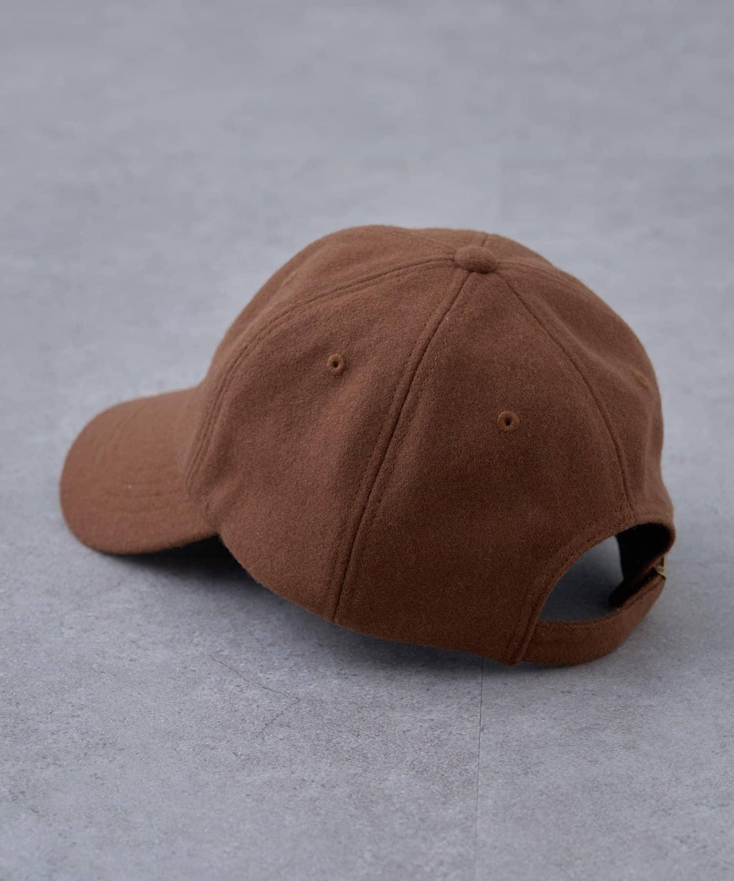 【UNISEX】毛呢棒球帽