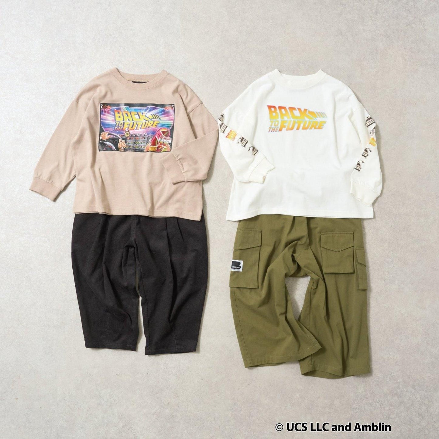 【BACK TO THE FUTURE 40TH】【MNCM】【カイテキ天竺】寬鬆版型多款印花T恤