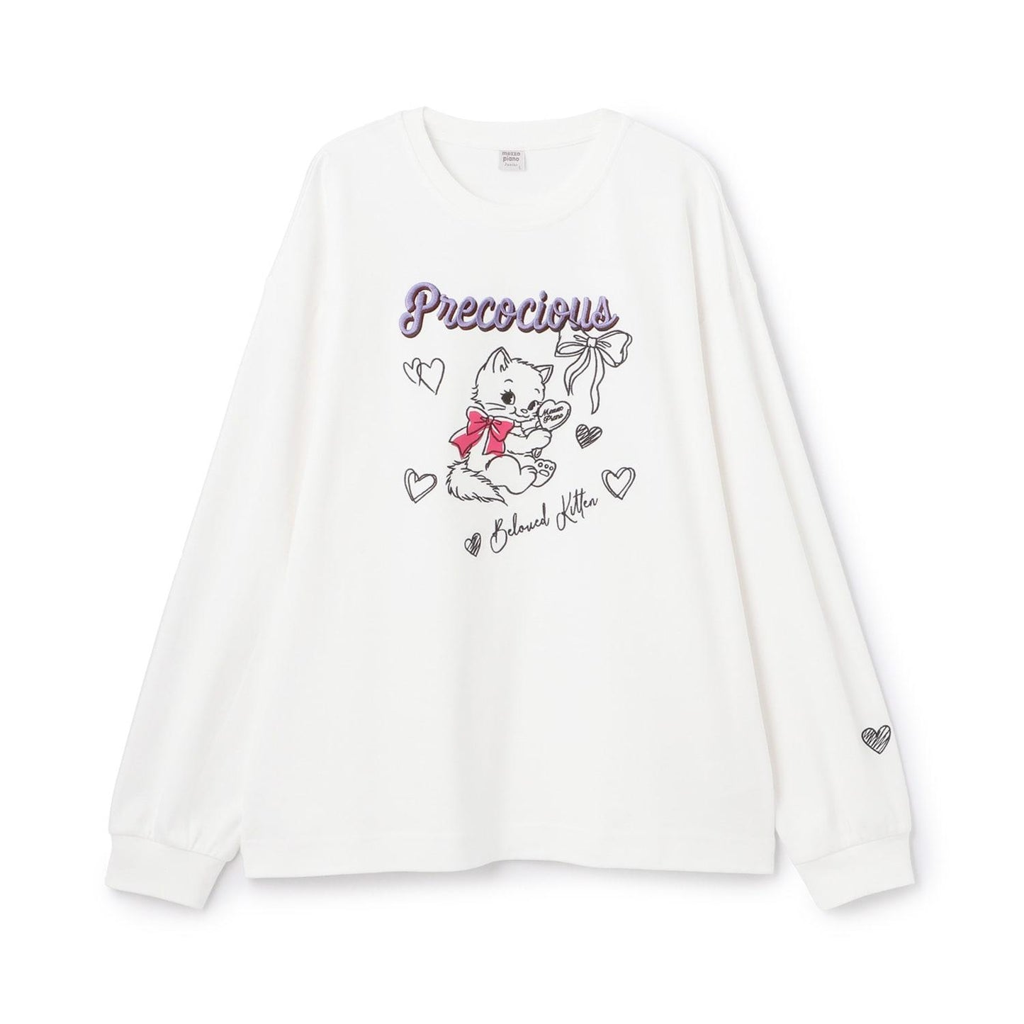 Kitten&Ribbon 長袖T恤