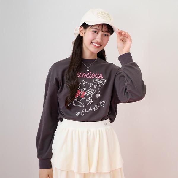 Kitten&Ribbon 長袖T恤