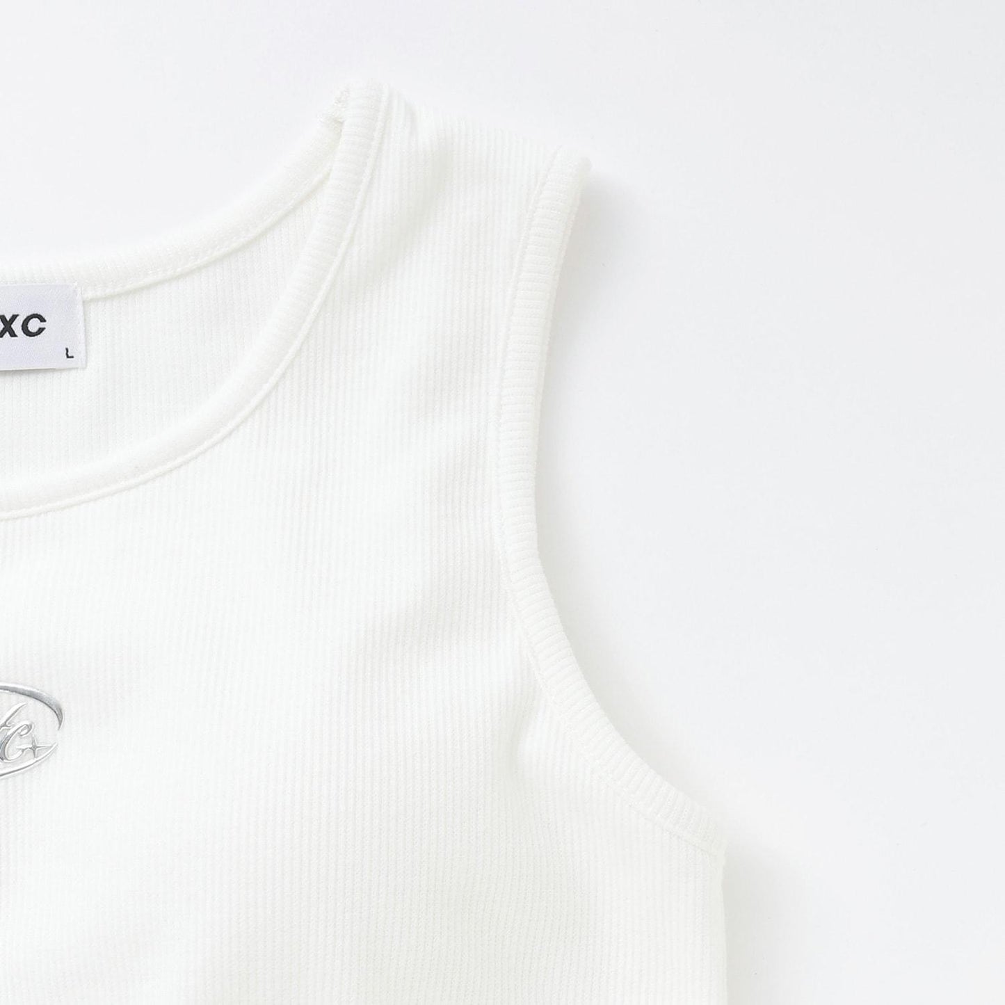 【LTXC】帶內搭網紗T恤