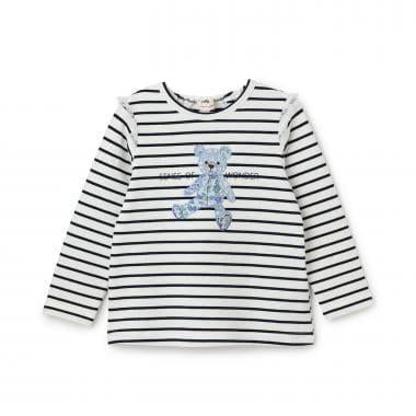 Liberty熊條紋套頭衫