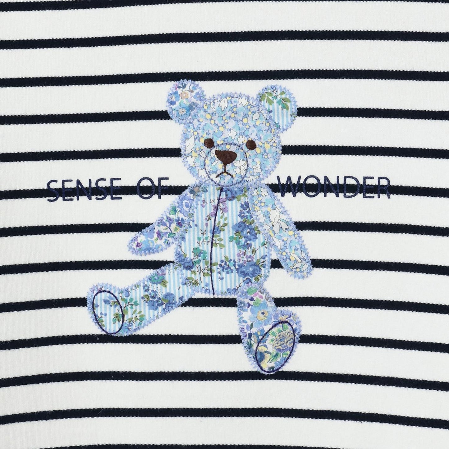 Liberty熊條紋套頭衫