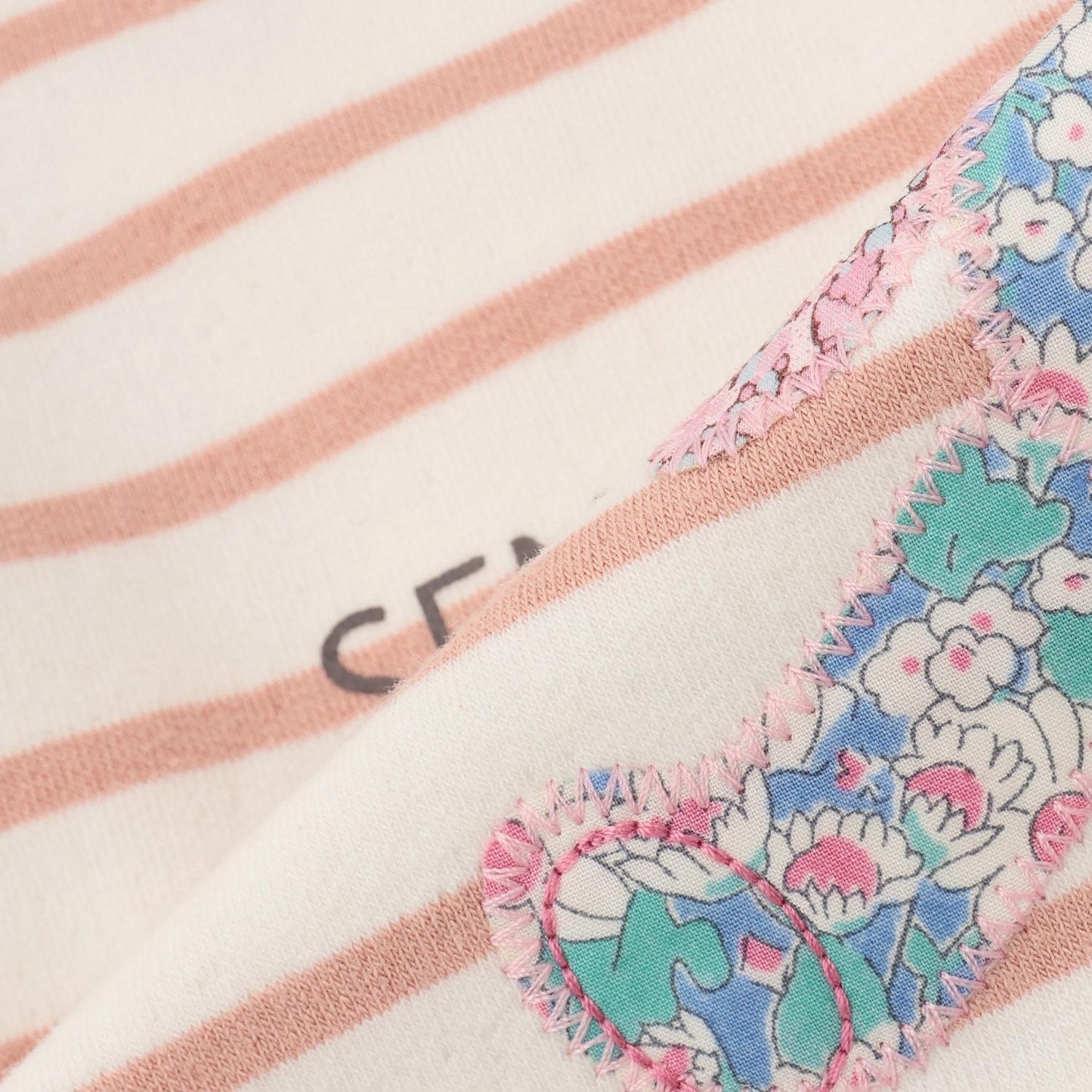 Liberty熊條紋套頭衫