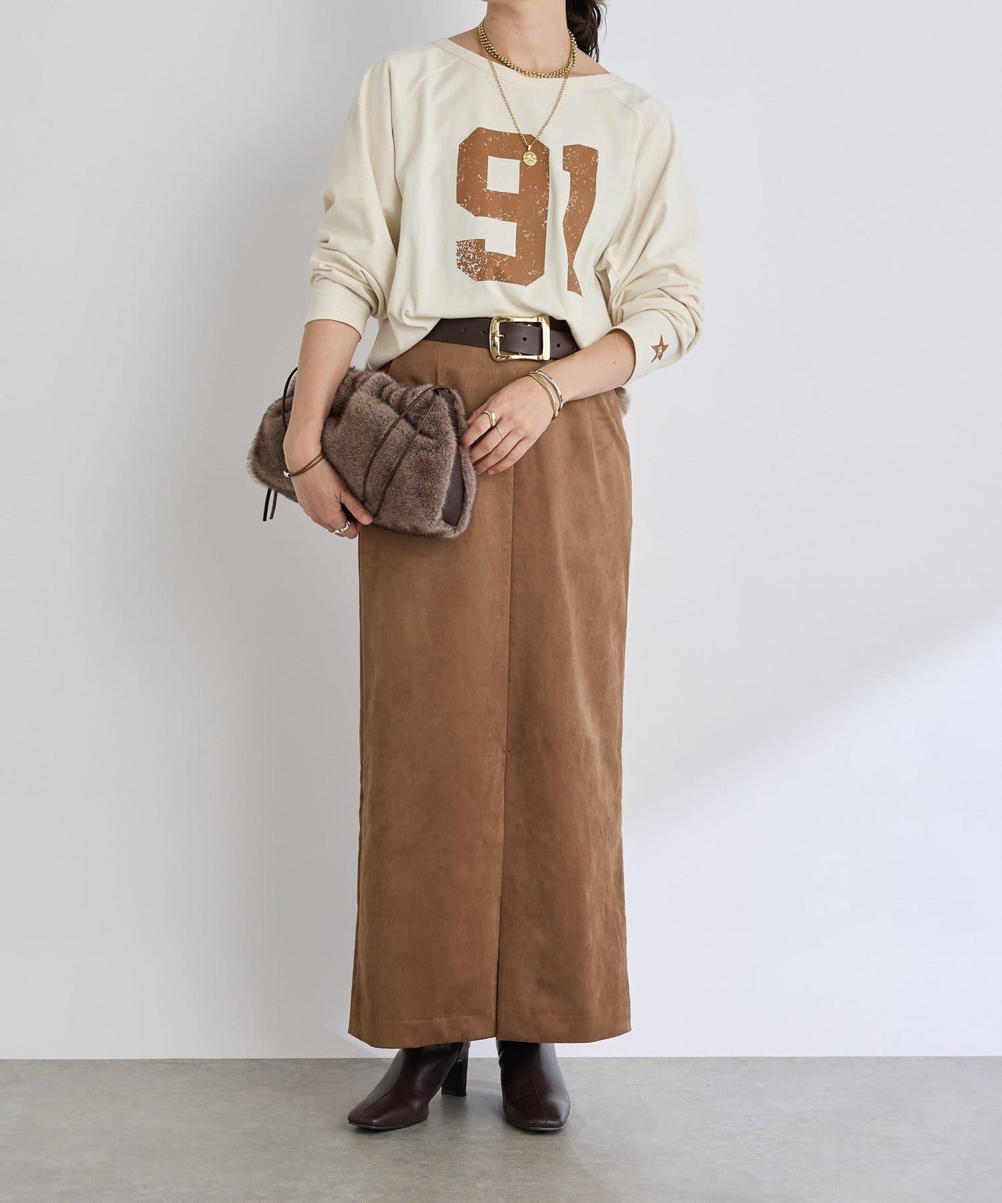 【標誌醒目】Ninety-One 長袖T恤