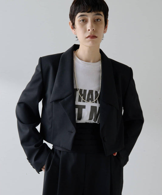 羊毛華達呢西裝夾克