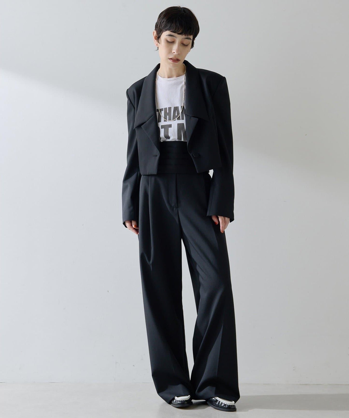 羊毛華達呢西裝夾克