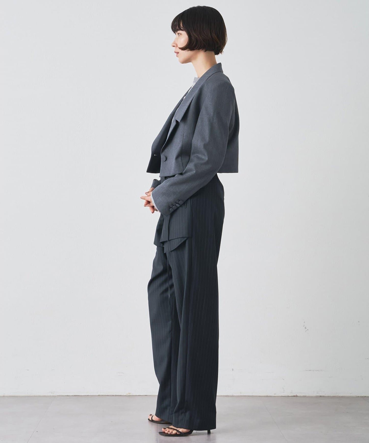 羊毛華達呢西裝夾克