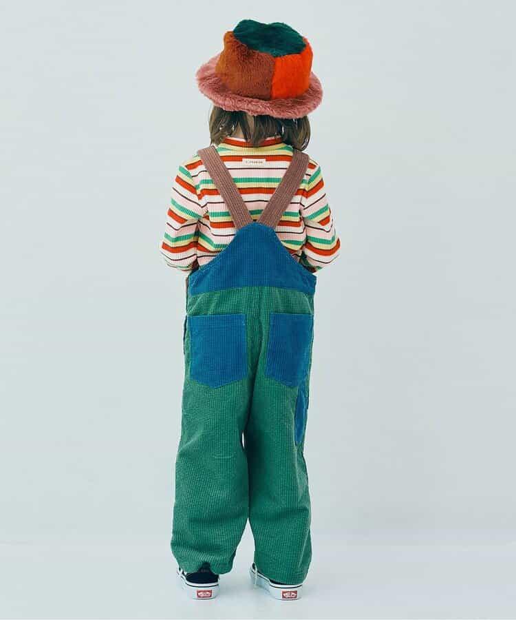 多色仿皮草漁夫帽