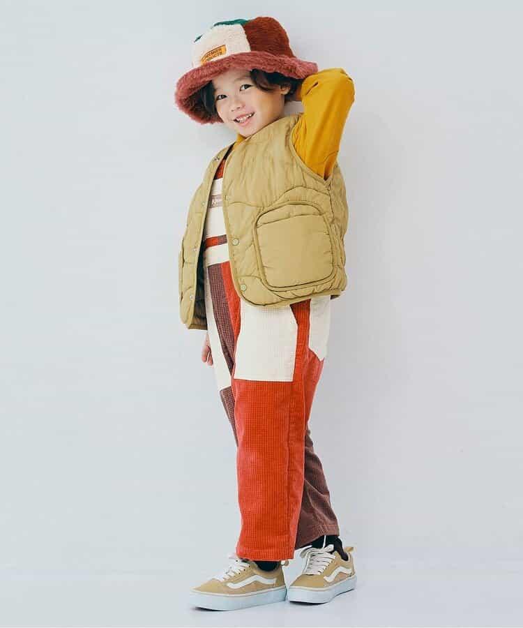 多色仿皮草漁夫帽